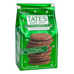 TATE’S CHOCOLATE TOFFEE COOKIES 6.5 OZ BAG