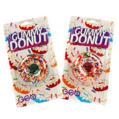 ASSORTED GUMMY SPRINKLE DONUT 5.5 OZ BLISTER PACK