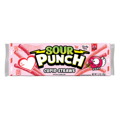 SOUR PUNCH CUPID STRAWS 3.2 OZ