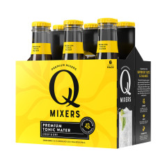 Q MIXERS PREMIUM TONIC BOTTLE 6 COUNT 6.7 OZ