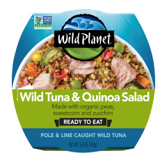 WILD PLANET - RTE WILD TUNA QUINOA SALAD - 5.6OZ