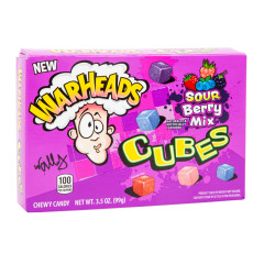 WARHEADS SOUR BERRY MIX CUBES 3.5 OZ THEATER BOX