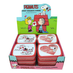 PEANUTS FROM THE HEART CANDY 1.75 OZ TIN