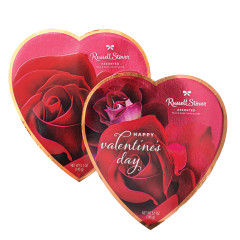 RUSSELL STOVER ROMANTIC ASSORTED CHOCOLATE HEART BOX