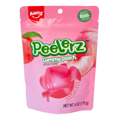 PEELERZ GUMMY PEACH 6 OZ BAG