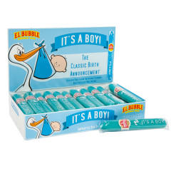 IT'S A BOY BUBBLE GUM CIGAR 36 PC