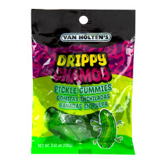 VAN HOLTEN'S DRIPPY CHAMOY PICKLE GUMMIES PEG BAG
