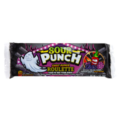 SOUR PUNCH STRAWS GHOST PEPPER ROULETTE BAG