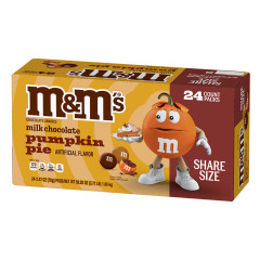 M&M'S PUMPKIN PIE SHARE SIZE 2.47 OZ