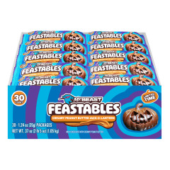 MRBEAST FEASTABLES CREAMY PEANUT BUTTER JACK-O-LANTERN 1.24 OZ
