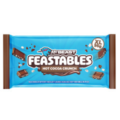 FEASTABLES HOT COCOA CRUNCH XL BAR 3.35 OZ