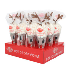 RUDOLPH HOT COCOA CONES 3.5 OZ