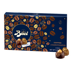 PERUGINA BACI COFFEE CHOCOLATE PRALINE 5.9 OZ BOX