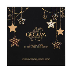 GODIVA HOLIDAY STARS COLLECTION 15 PIECE BOX