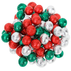 CHOCOLATEY HOLIDAY FOILED BALLS