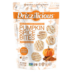 DRIZZILICIOUS PUMPKIN SPICE BITES 4 OZ POUCH