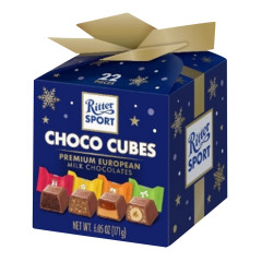 RITTER SPORT CHOCO CUBES HOLIDAY 6 OZ BOX