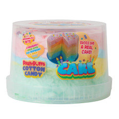 PARTY PUFFS COTTON CANDY CAKE 4.2 OZ TUB