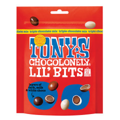 TONY'S CHOCOLONELY - LIL' BITS TRIPLE CHOCOLATE - 4OZ
