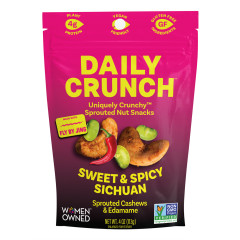 DAILY CRUNCH - SWEET SPICY S S CASHEWS - 4OZ