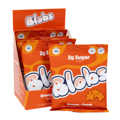 BLOBS - GUMMY CANDY - ORANGE PEACH - 1.8OZ