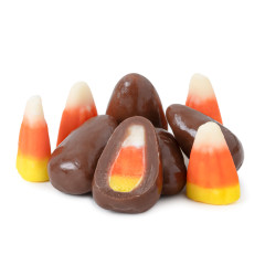 NASSAU CANDY MILK CHOCOLATE COVERED CANDY CORN
