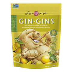 GINGER PEOPLE - GINGER GINS - LEMON CHEWS - 3OZ