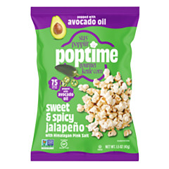 POPTIME - KETTLE CORN - SWEET & SPICY JALAPENO - 7OZ