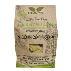 ITA'S - TORTILLA CORN CHIPS CILANTRO LIME - 10OZ