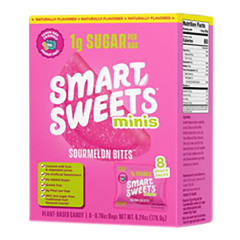 SMARTSWEETS - MINI SOURMELO BITES (8CT) - 6.24OZ