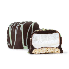 NASSAU CANDY DARK CHOCOLATE MINT S’MORES