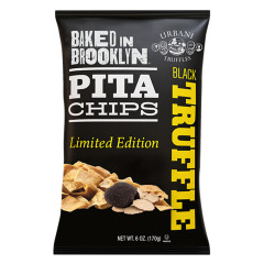 BAKED IN BROOKYLN - PITA CHIPS - BLACK TRUFLE - 6OZ