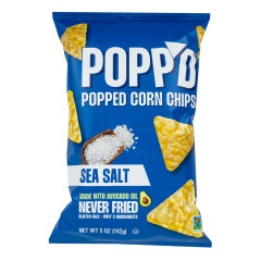 POPP'D - POPCORN CHIPS SEA SALT - 5OZ
