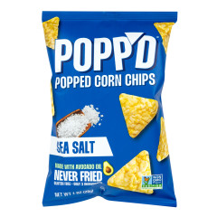 POPP'D - POPCORN CHIPS SEA SALT - 1OZ
