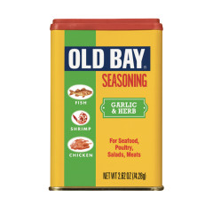 OLD BAY - SEASONING - GARLIC & HERB - 2.62OZ