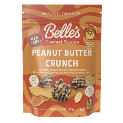 BELLE'S - PEANUT BUTTER CRUNCH POPCORN - 5.5OZ