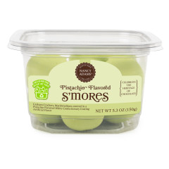 NANCY ADAMS PISTACHIO S&rsquo;MORES 5.3 OZ TUB