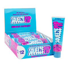 SQUEEZE POP SOUR BLUE RASPBERRY 4 OZ TUBE