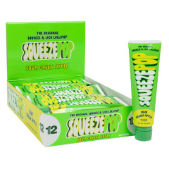 SQUEEZE POP SOUR GREEN APPLE 4 OZ TUBE