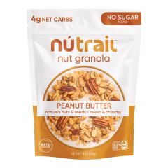 NUTRAIL - PEANUT BUTTER GRANOLA - 8OZ