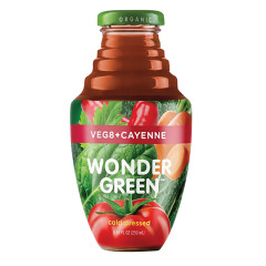 WONDER JUICE - VEG8+CAYENNE GREEN JUICE - 8.45OZ