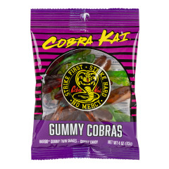 COBRA KAI GUMMY COBRAS 4 OZ PEG BAG