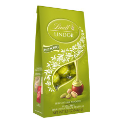 LINDT - LINDOR PISTACHIO MINI CHOCOLATE TRUFFLE BAG - 5.1OZ