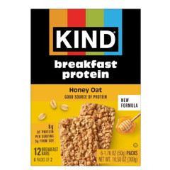 KIND - BREAKFAST BAR - PROTEIN HONEY(6CT) - 10.58OZ