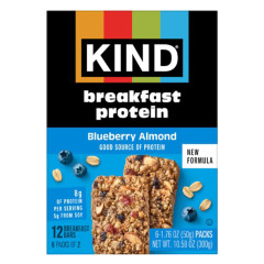 KIND - BREAKFAST BAR - PROTEIN BLUBERRY(6CT) - 10.58OZ