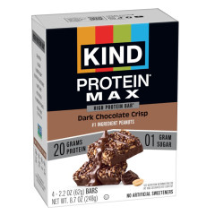 KIND - PROTEIN MAX - DARK CHOCO(4CT) - 8.7OZ