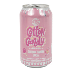CANDY LIPS COTTON CANDY SODA 12 OZ CAN