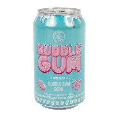 CANDY LIPS BUBBLE GUM SODA 12 OZ CAN