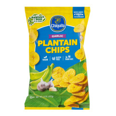 CHIQUITA - PLANTAIN CHIPS - GARLIC - 8OZ