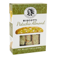 CUCINA & AMORE - BISCOTTI PISTAC & ALMOND - 8.5OZ